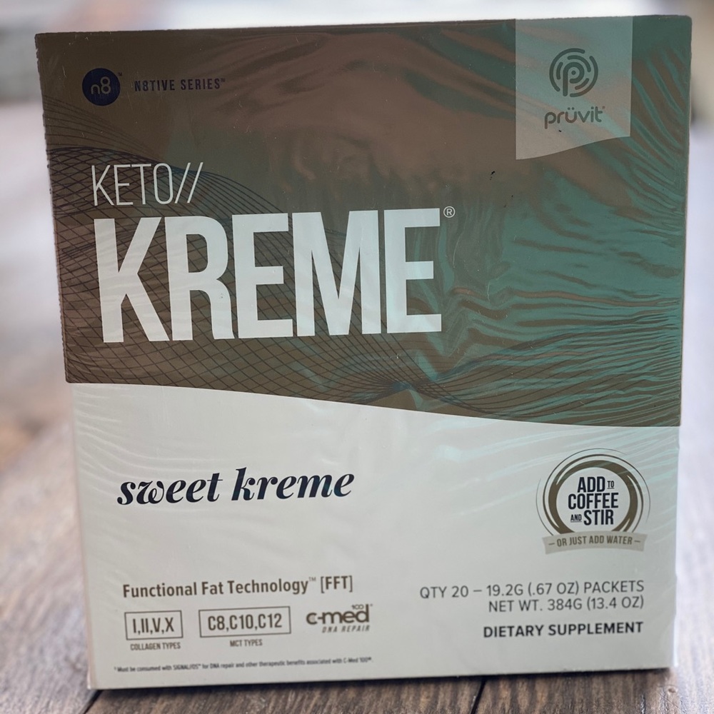 KETO//KREME by Prüvit!  Sweet KREME